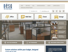 Tablet Screenshot of desq.com