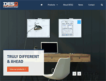 Tablet Screenshot of desq.eu