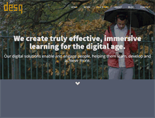 Tablet Screenshot of desq.co.uk